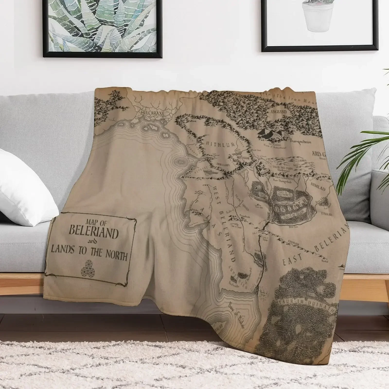 Map of Beleriand Throw Blanket Comforter For Sofa Thin christmas decoration Blankets
Map of Beleriand Throw Blanket Comforter For Sofa Thin christmas decoration Blankets