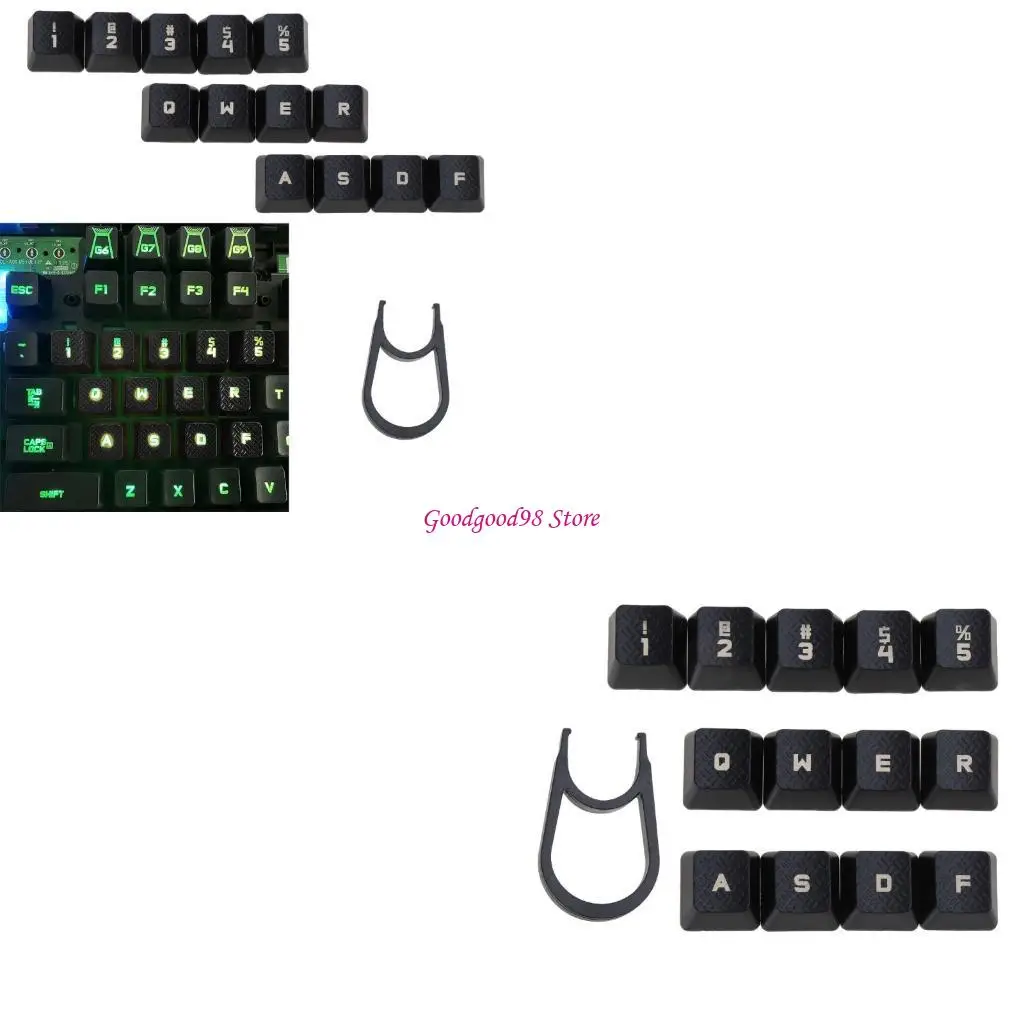 13PCS Keycaps for G910G G810 G413 G310 Romer-G Keyboard Backlit Keycap
13PCS Keycaps for G910G G810 G413 G310 Romer-G Keyboard Backlit Keycap