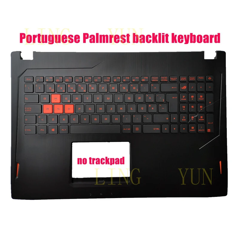 Z Portuguese Palmrest backlit keyboard for Asus G502V/G502VS/G502VSK/G502VY
Z Portuguese Palmrest backlit keyboard for Asus G502V/G502VS/G502VSK/G502VY