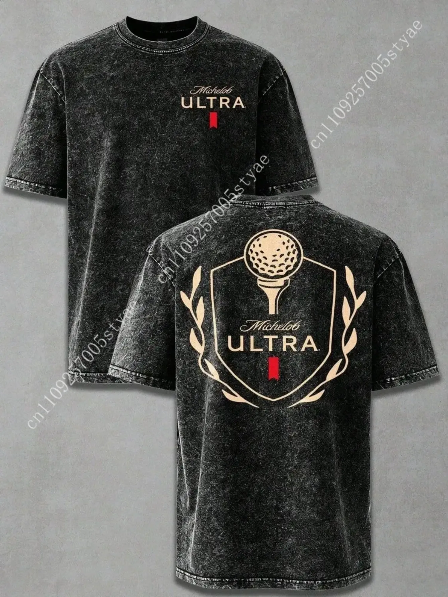 2026 New Arrival Michelob Ultra Golf Ball Wash Cotton Vintage Distressed Oversized Graphic Tee Men's Short Sleeve Pure Cotton T-
2026 New Arrival Michelob Ultra Golf Ball Wash Cotton Vintage Distressed Oversized Graphic Tee Men's Short Sleeve Pure Cotton T-