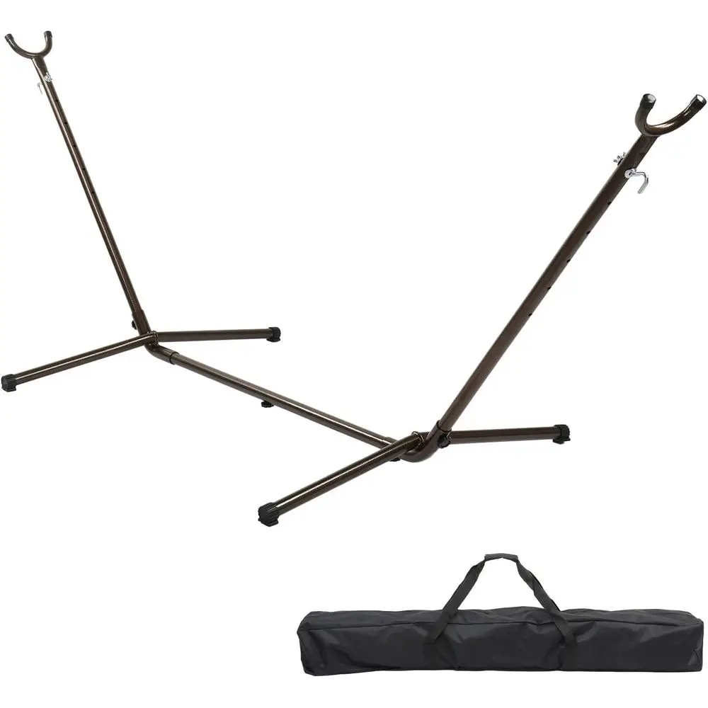 Heavy Duty Adjustable Hammock Stand, Indoor Outdoor Use, Space Saving Steel, 450 lbs Capacity, with Carrying Case (Antique Bronz
Heavy Duty Adjustable Hammock Stand, Indoor Outdoor Use, Space Saving Steel, 450 lbs Capacity, with Carrying Case (Antique Bronz