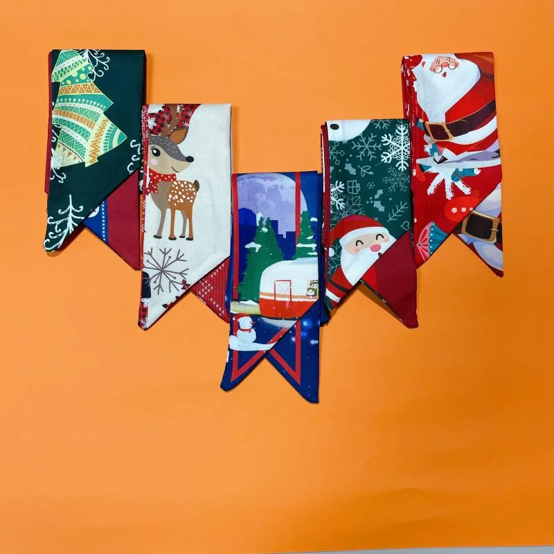 4 Pieces Christmas Fashion Long Silk Scarf Hair Band Bag Scarf Silk Scarf Neckties Bow Ties Cravats Bag Handle Decoration
4 Pieces Christmas Fashion Long Silk Scarf Hair Band Bag Scarf Silk Scarf Neckties Bow Ties Cravats Bag Handle Decoration