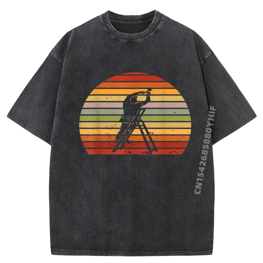 Electrical Engineering Vintage Retro Electrical Engineer Graphic T Shirts Men Comfortable Washed Men's Shirts
Electrical Engineering Vintage Retro Electrical Engineer Graphic T Shirts Men Comfortable Washed Men's Shirts
