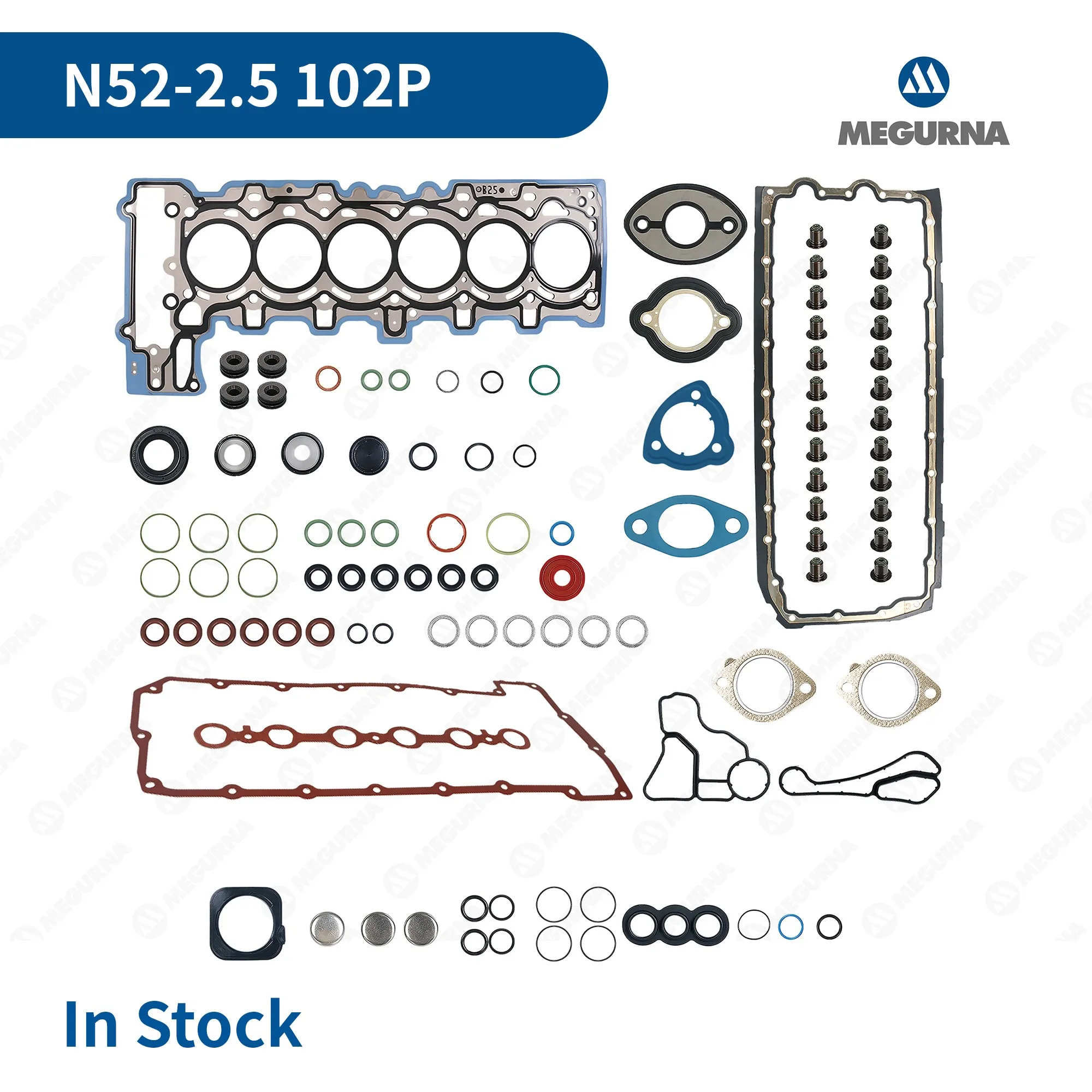 Engine Rebuild Overhaul Kit Full Cylinder Head Gasket Seal Set for BMW N52 2.5 L Gas E90 325i Z4 E85 N52B25A N52B25BE N52B25BF
Engine Rebuild Overhaul Kit Full Cylinder Head Gasket Seal Set for BMW N52 2.5 L Gas E90 325i Z4 E85 N52B25A N52B25BE N52B25BF