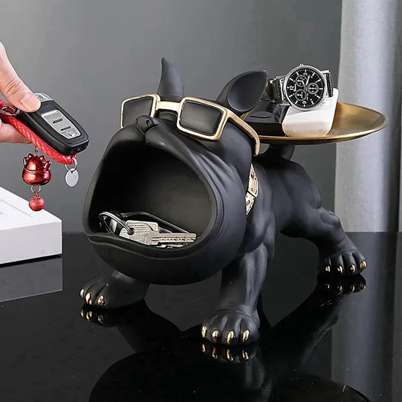 A19I-Resin Bulldog Statue Storage Box, Home Decoration Art Sculpture, Multifunctional Candy Container.
A19I-Resin Bulldog Statue Storage Box, Home Decoration Art Sculpture, Multifunctional Candy Container.