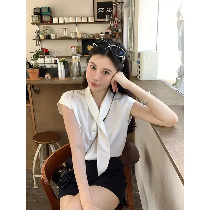 Summer Short Sleeve Shirt Women's Fashion Quick Sale New Arrival 2025 Guangzhou Thirteenth Factory Top Women's Blouse
Summer Short Sleeve Shirt Women's Fashion Quick Sale New Arrival 2025 Guangzhou Thirteenth Factory Top Women's Blouse