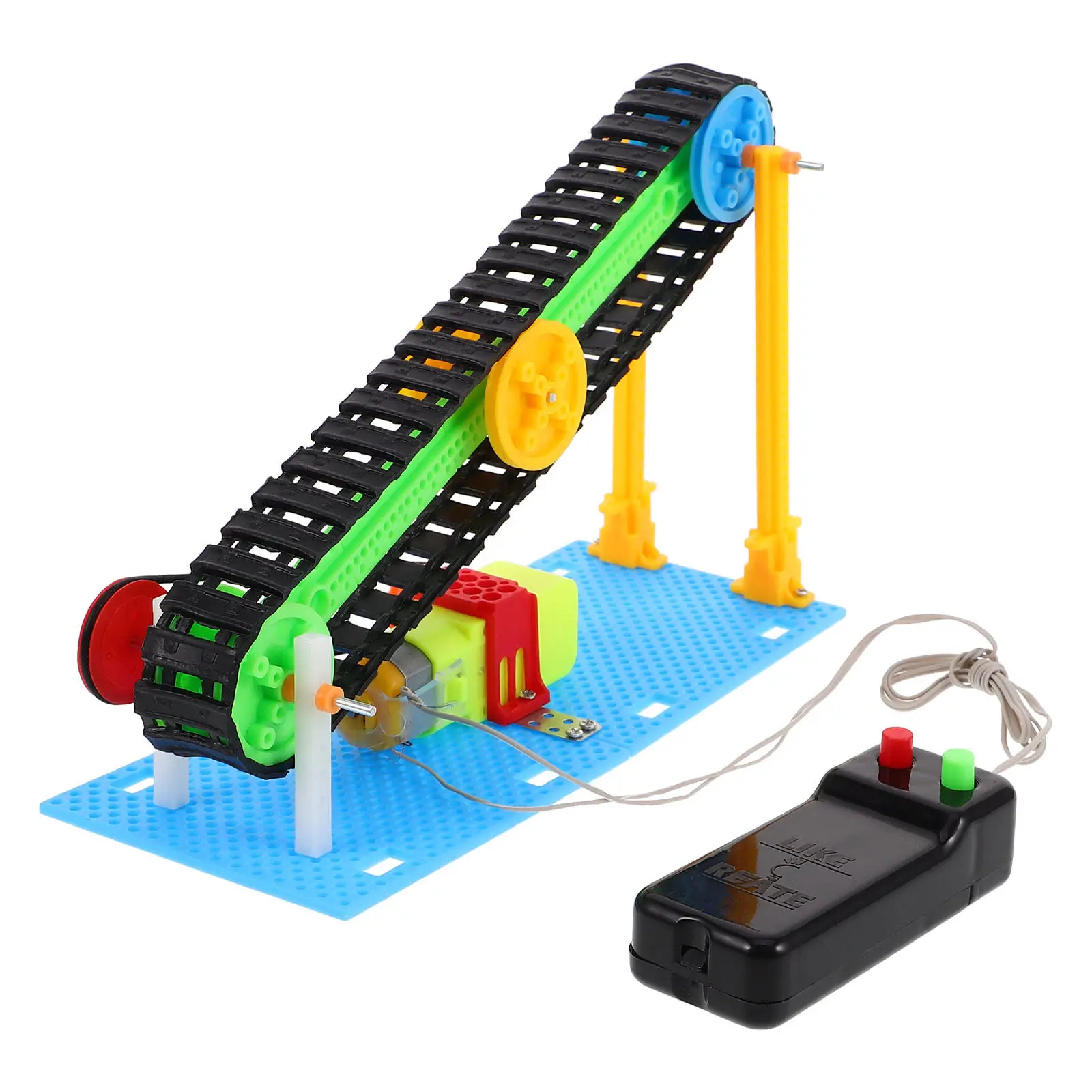 DIY Electric Conveyor Belt Stem Kit Dc Motor Educational Science Experiment Electronic Learning Kit for Kids Boys Girls 8-12
DIY Electric Conveyor Belt Stem Kit Dc Motor Educational Science Experiment Electronic Learning Kit for Kids Boys Girls 8-12