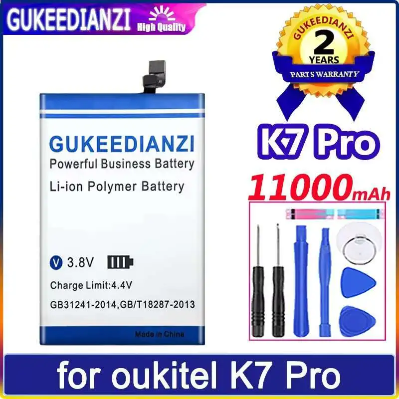 Для Oukitel K7 Pro аккумулятор мобильного телефона 11000 мАч хорошая низкотемпературная производительность
Для Oukitel K7 Pro аккумулятор мобильного телефона 11000 мАч хорошая низкотемпературная производительность