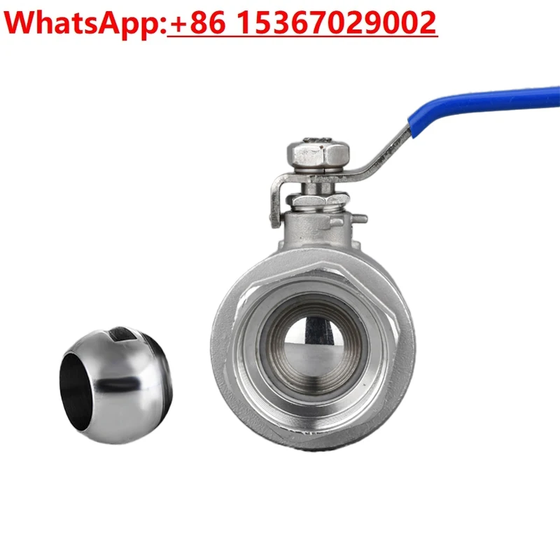 3PCS high temperature stainless steel ball valve high pressure with lock two piece water pipe switch 6 valve 4 points/inch
3PCS high temperature stainless steel ball valve high pressure with lock two piece water pipe switch 6 valve 4 points/inch