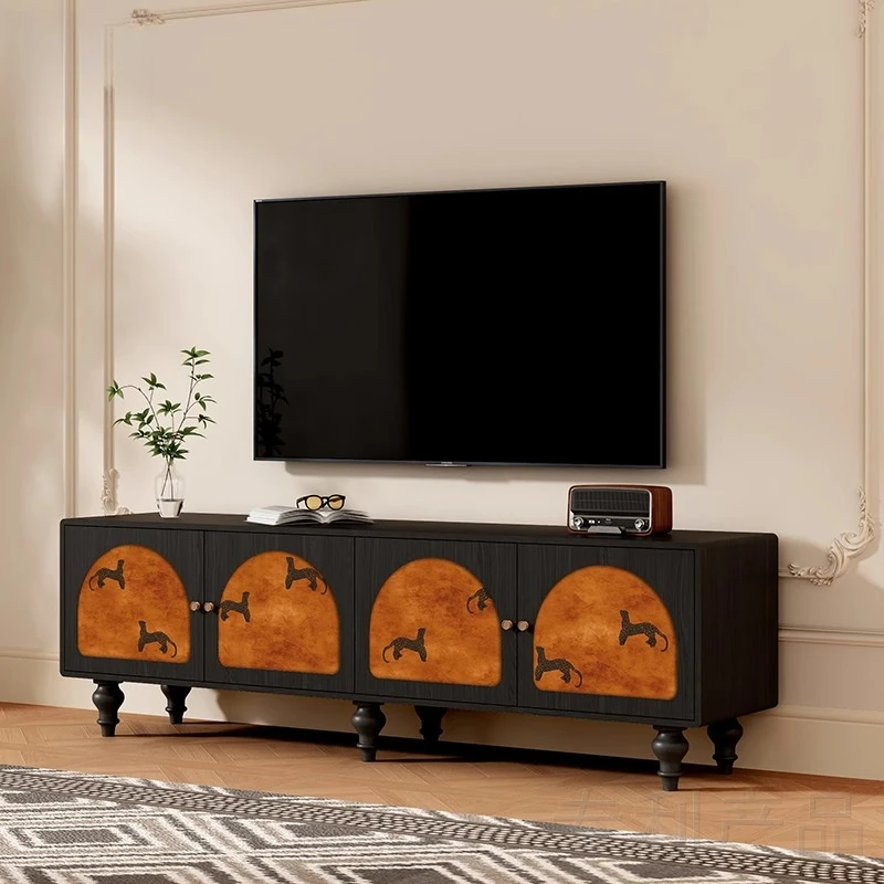 French retro solid wood TV cabinet, household leopard rich dining side cabinet, living room storage storage cabinet
French retro solid wood TV cabinet, household leopard rich dining side cabinet, living room storage storage cabinet