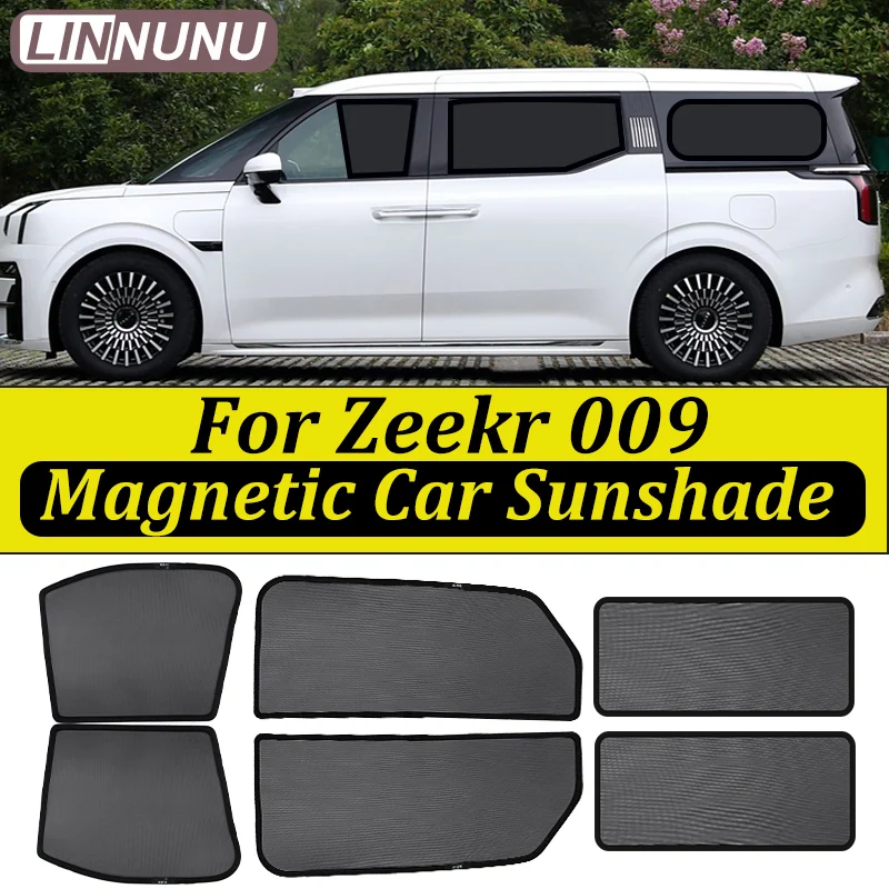 LINNUNU For Zeekr 009 2025 2026 Car Sunshade Window Magnetic Curtain Mesh summer sun UV Protection privacy Interior Accessories
LINNUNU For Zeekr 009 2025 2026 Car Sunshade Window Magnetic Curtain Mesh summer sun UV Protection privacy Interior Accessories