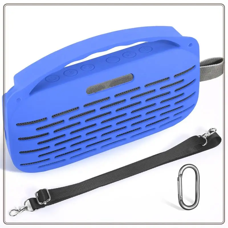 Надежный силиконовый чехол для Bose Soundlink Flex 2Nd Gen Bluetooth-динамик Дорожный чехол Противоударный чехол с защитой от падения, силиконовый
Надежный силиконовый чехол для Bose Soundlink Flex 2Nd Gen Bluetooth-динамик Дорожный чехол Противоударный чехол с защитой от падения, силиконовый
