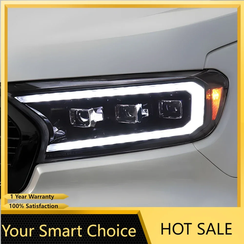 Modified Car Front Lamp For Ford Ranger 2016-2020 LED Auto Headlights Assembly Upgrade Dynamic 3 Projector Lens Tool Accessories
Modified Car Front Lamp For Ford Ranger 2016-2020 LED Auto Headlights Assembly Upgrade Dynamic 3 Projector Lens Tool Accessories