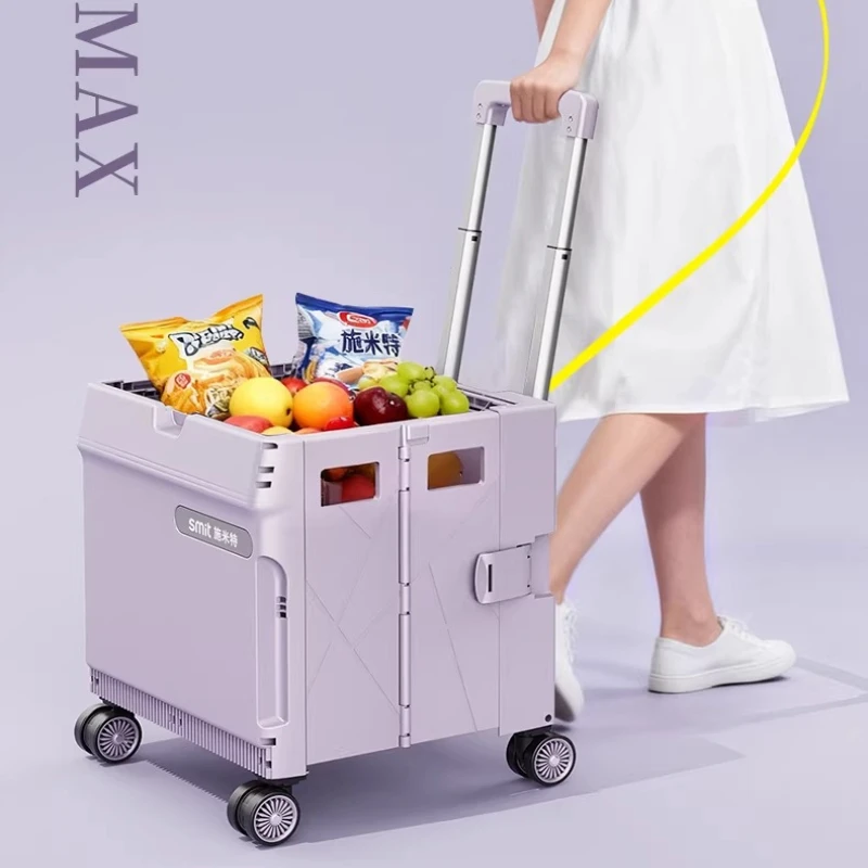 Lightweight Folding Grocery Cart Portable Shopping Trolley Home Use Telescopic Handle Hand Push Wagon Carrier for Supermarket
Lightweight Folding Grocery Cart Portable Shopping Trolley Home Use Telescopic Handle Hand Push Wagon Carrier for Supermarket