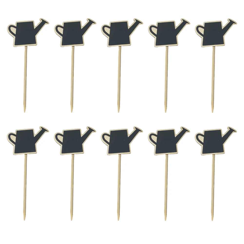 10 Pcs Wood Signs Chalkboard Topper Picks Decorative Plant Labels Reusable Safe Garden Blackboard Vase Desktop Messages
10 Pcs Wood Signs Chalkboard Topper Picks Decorative Plant Labels Reusable Safe Garden Blackboard Vase Desktop Messages