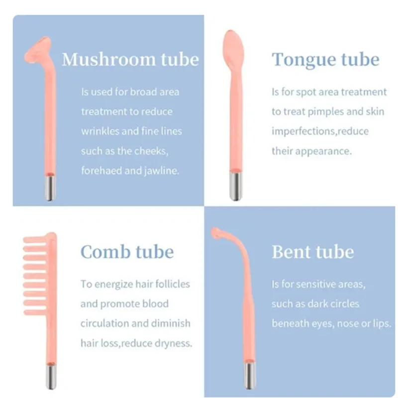 A23R-High Frequency Skin Therapy Wand Machine Portable Handheld For Acne Treatment Skin Tightening Wrinkle Reducing EU Plug
A23R-High Frequency Skin Therapy Wand Machine Portable Handheld For Acne Treatment Skin Tightening Wrinkle Reducing EU Plug