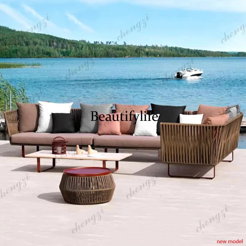 Outdoor Sofa Garden Furniture Sets Courtyard Terrace Balcony Garden Furniture Sets Leisure Living Room Muebles Patio FunitureAB0
Outdoor Sofa Garden Furniture Sets Courtyard Terrace Balcony Garden Furniture Sets Leisure Living Room Muebles Patio FunitureAB0