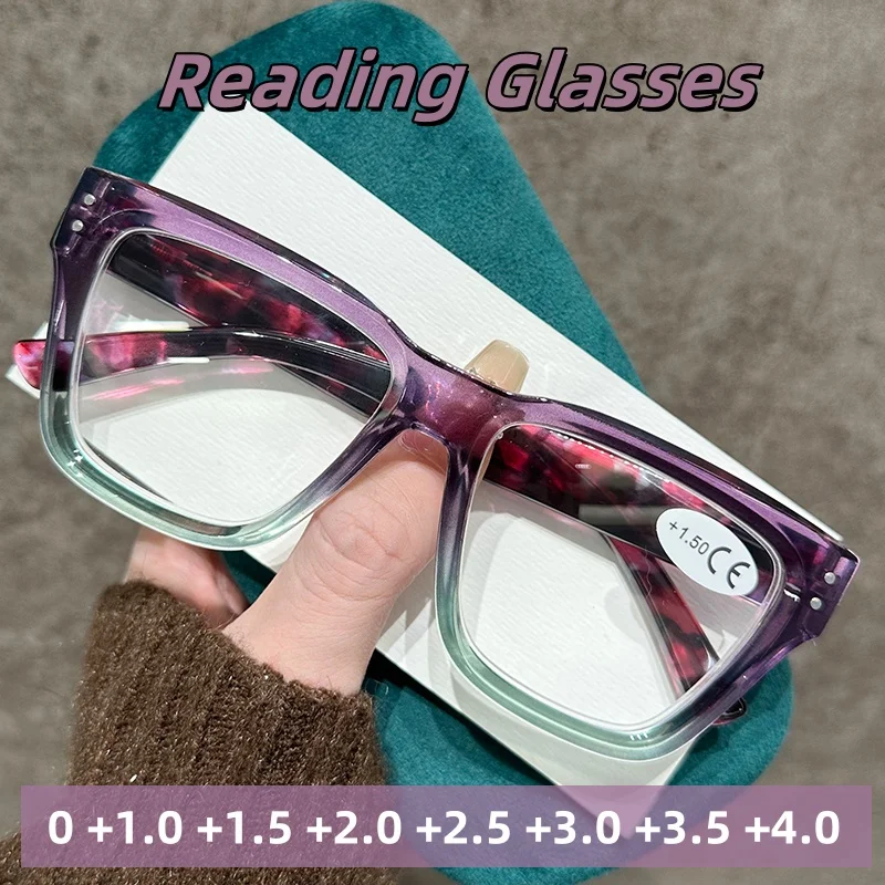 Trendy Boutique Large Frame Reading Glasses Blue Light Blocking Eye Protection Clear Lens Classic Square Frame Unisex
Trendy Boutique Large Frame Reading Glasses Blue Light Blocking Eye Protection Clear Lens Classic Square Frame Unisex