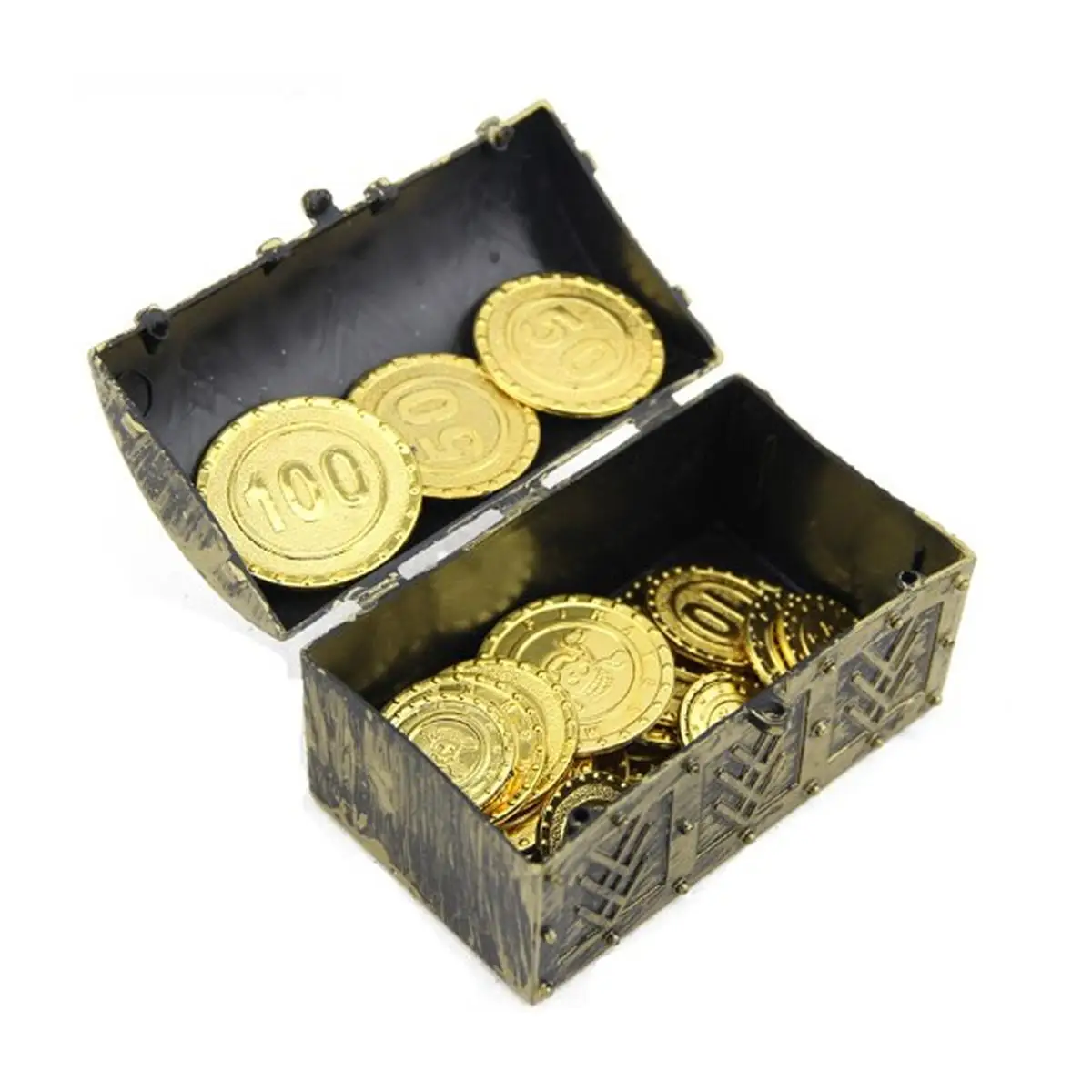 10 Pcs Treasure Chest Kids Pirate Costume Party Favors Large Capacity Storage Box Toy Holder Keepsake Jewelry Box Decorative
10 Pcs Treasure Chest Kids Pirate Costume Party Favors Large Capacity Storage Box Toy Holder Keepsake Jewelry Box Decorative