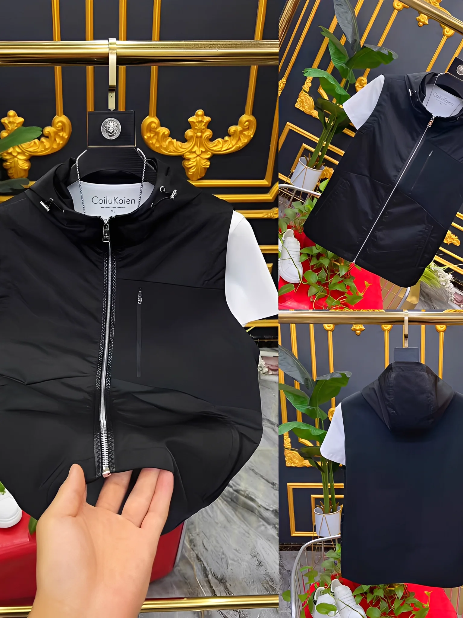 Мужской приталенный модный удобный трендовый жилет 2025 года, осенняя новинка, корейская версия, простой универсальный жилет-безрукавка с воротником-стойкой
Мужской приталенный модный удобный трендовый жилет 2025 года, осенняя новинка, корейская версия, простой универсальный жилет-безрукавка с воротником-стойкой