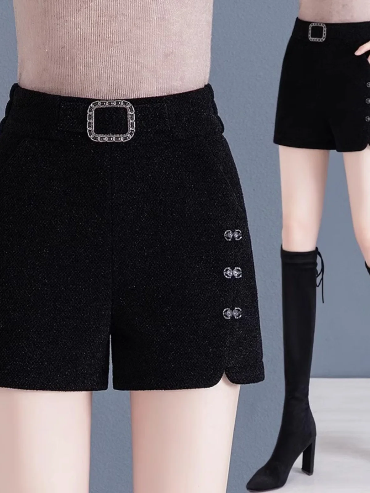 Женские брюки с высокой талией, весна-осень 2025, новые, свободные, утягивающие, черные, из вельвета, с разрезами, для ношения поверх одежды
Женские брюки с высокой талией, весна-осень 2025, новые, свободные, утягивающие, черные, из вельвета, с разрезами, для ношения поверх одежды