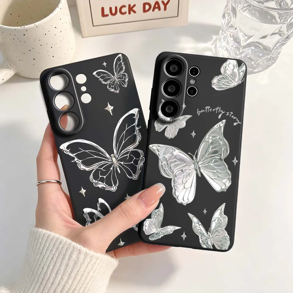 Fashion Ins Butterfly For Samsung Galaxy S26 S25 S24 S23 S22 S21 S20 Pro Edge Ultra Plus FE 5G Black Cover Phone Case
Fashion Ins Butterfly For Samsung Galaxy S26 S25 S24 S23 S22 S21 S20 Pro Edge Ultra Plus FE 5G Black Cover Phone Case