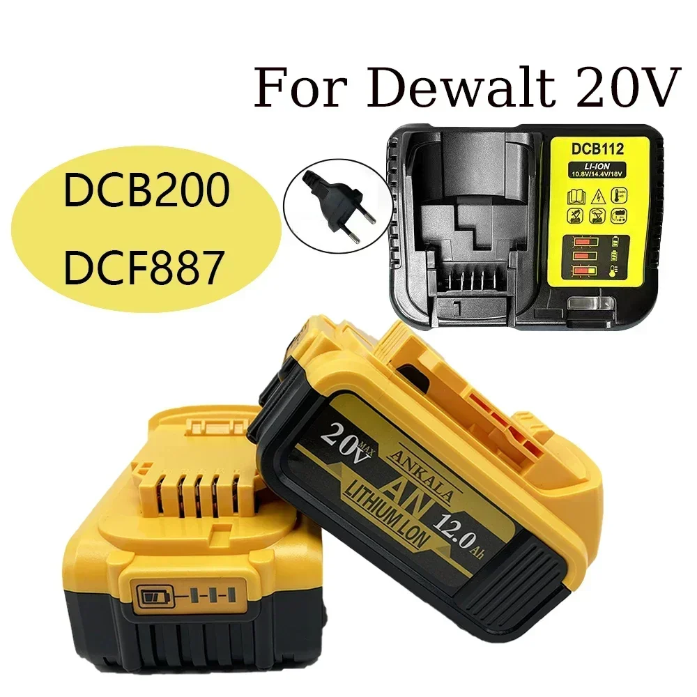 For Dewalt electric tool battery, 12000mAh, 20V, 12.0Ah, DCB206, 20V, DCB205, DCB204-2, DCB2001, 100% new product
For Dewalt electric tool battery, 12000mAh, 20V, 12.0Ah, DCB206, 20V, DCB205, DCB204-2, DCB2001, 100% new product