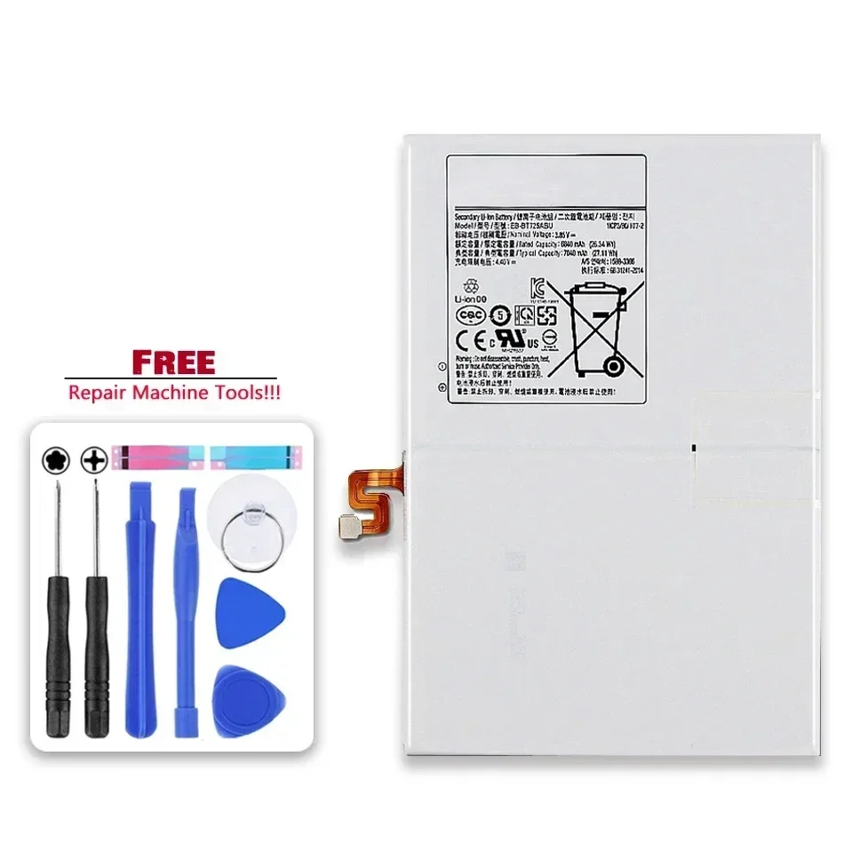 EB-BT725ABU Аккумулятор для планшета 7040 мАч для Samsung Galaxy Tab S5e 10,5 T720 T725C
EB-BT725ABU Аккумулятор для планшета 7040 мАч для Samsung Galaxy Tab S5e 10,5 T720 T725C
