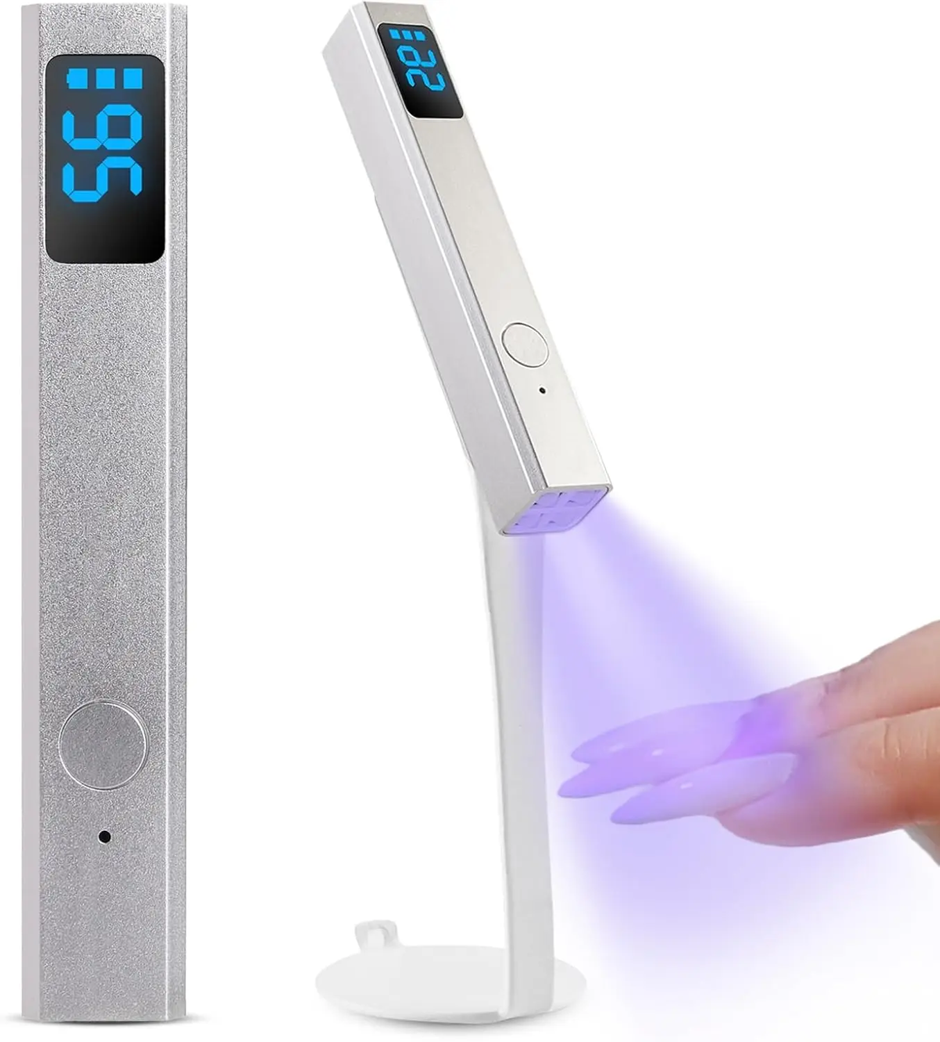 Мини-УФ-свет для гелевых ногтей с магнитной подставкой, ЖК-дисплеем, портативной перезаряжаемой лампой для ногтей
Мини-УФ-свет для гелевых ногтей с магнитной подставкой, ЖК-дисплеем, портативной перезаряжаемой лампой для ногтей