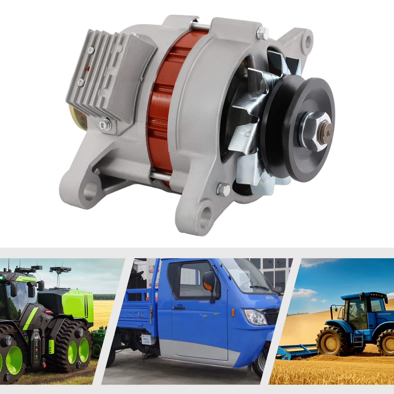 1000W Permanent Magnet Generator 12V, AC/DC Dual Use Synchronous Generator 4500rpm for Agricultural Vehicle Tractor
1000W Permanent Magnet Generator 12V, AC/DC Dual Use Synchronous Generator 4500rpm for Agricultural Vehicle Tractor