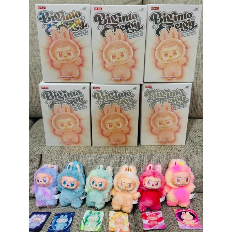 PopMart 100% оригинальная и подлинная серия Big Into Energy Labubu3.0, плюшевая глухая коробка, кукла-сюрприз на день рождения или фигурка в подарок 
PopMart 100% оригинальная и подлинная серия Big Into Energy Labubu3.0, плюшевая глухая коробка, кукла-сюрприз на день рождения или фигурка в подарок