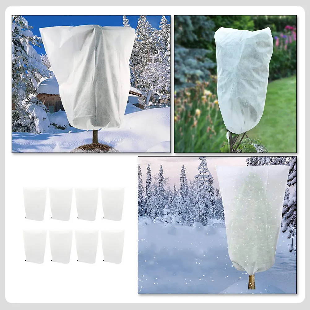 8Pcs Anti Freeze Tree Cover Non Woven Fabric Plant Protection Frost Wind Rainproof Winter Cover for Outdoor Garden Use
8Pcs Anti Freeze Tree Cover Non Woven Fabric Plant Protection Frost Wind Rainproof Winter Cover for Outdoor Garden Use
