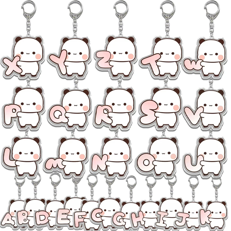 Аниме Yier BoubooCharacter A-Z 26, акриловый брелок с английским буквенным узором, аксессуары для ключей для девочек и мальчиков, рюкзак для пар, очаровательный брелок
Аниме Yier BoubooCharacter A-Z 26, акриловый брелок с английским буквенным узором, аксессуары для ключей для девочек и мальчиков, рюкзак для пар, очаровательный брелок