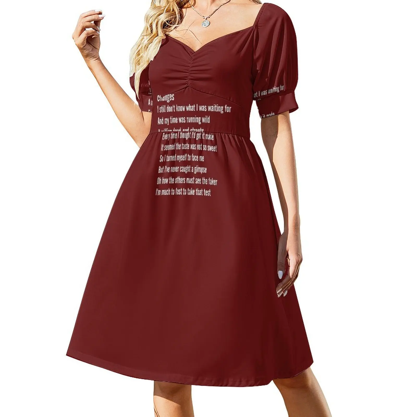 Changes Bowie Short Sleeved Dress beach dresses Party dresses dress party evening elegant luxury celebrity Dress
Changes Bowie Short Sleeved Dress beach dresses Party dresses dress party evening elegant luxury celebrity Dress