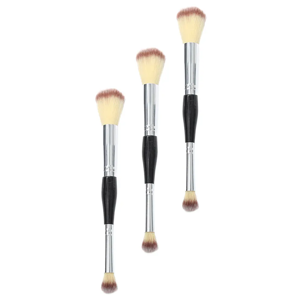 3 Pcs Perfect Makeup Brush Powder Foundation Blush Denser Softer Synthetic Fiber Non Shedding Comfortable Skin
3 Pcs Perfect Makeup Brush Powder Foundation Blush Denser Softer Synthetic Fiber Non Shedding Comfortable Skin
