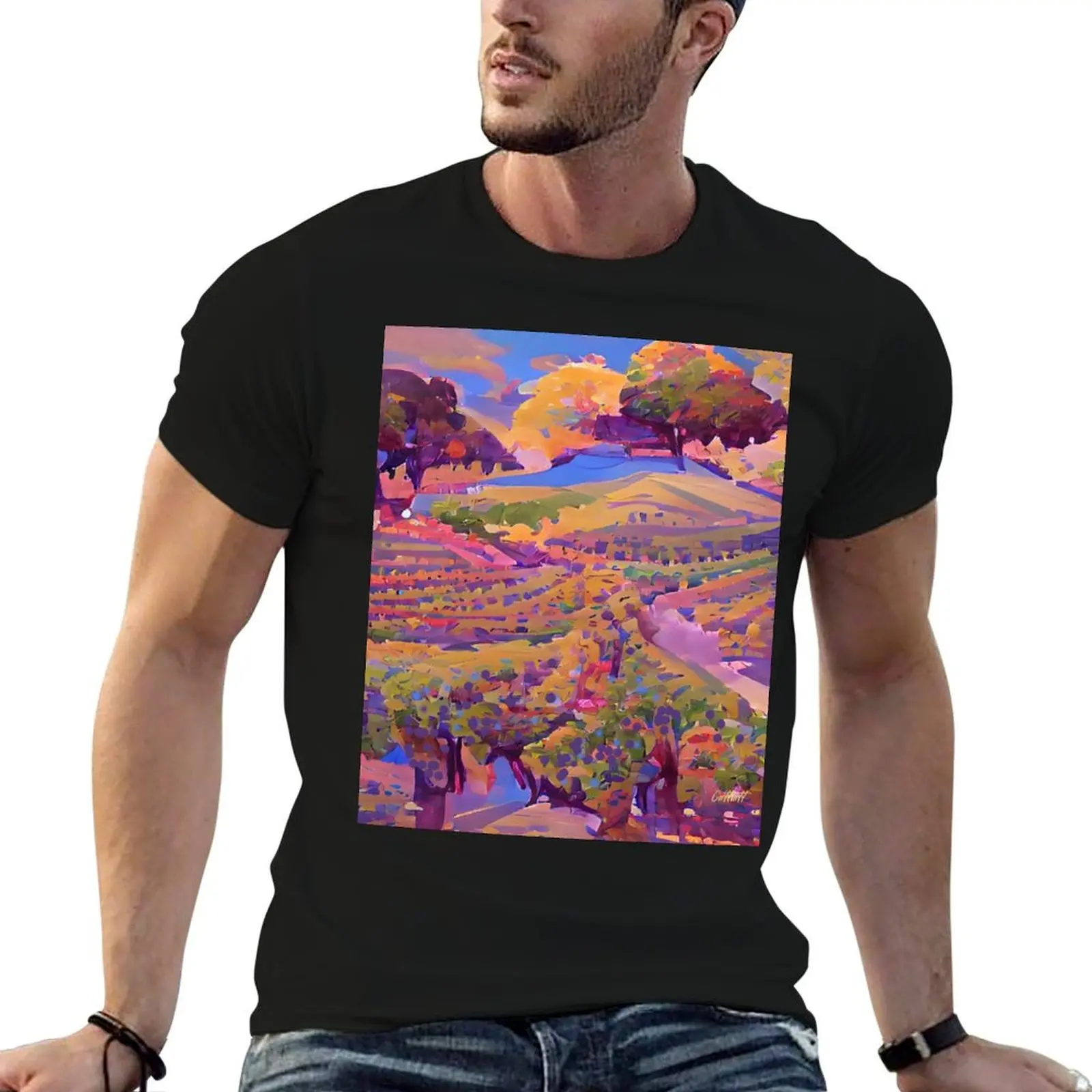 Painting of a Vineyard - Vino - Winery - Vineyard Wine T-Shirt for a boy boys animal print cute clothes mens clothes
Painting of a Vineyard - Vino - Winery - Vineyard Wine T-Shirt for a boy boys animal print cute clothes mens clothes