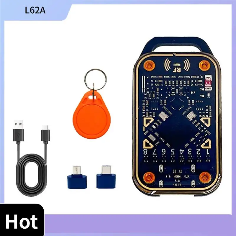 L62A Smart Card Emulator Duplicator Restart Chameleon Ultra CUID Keychain RFID Smart Chip Reader 125K 13.56M NFC Card Decoder
L62A Smart Card Emulator Duplicator Restart Chameleon Ultra CUID Keychain RFID Smart Chip Reader 125K 13.56M NFC Card Decoder