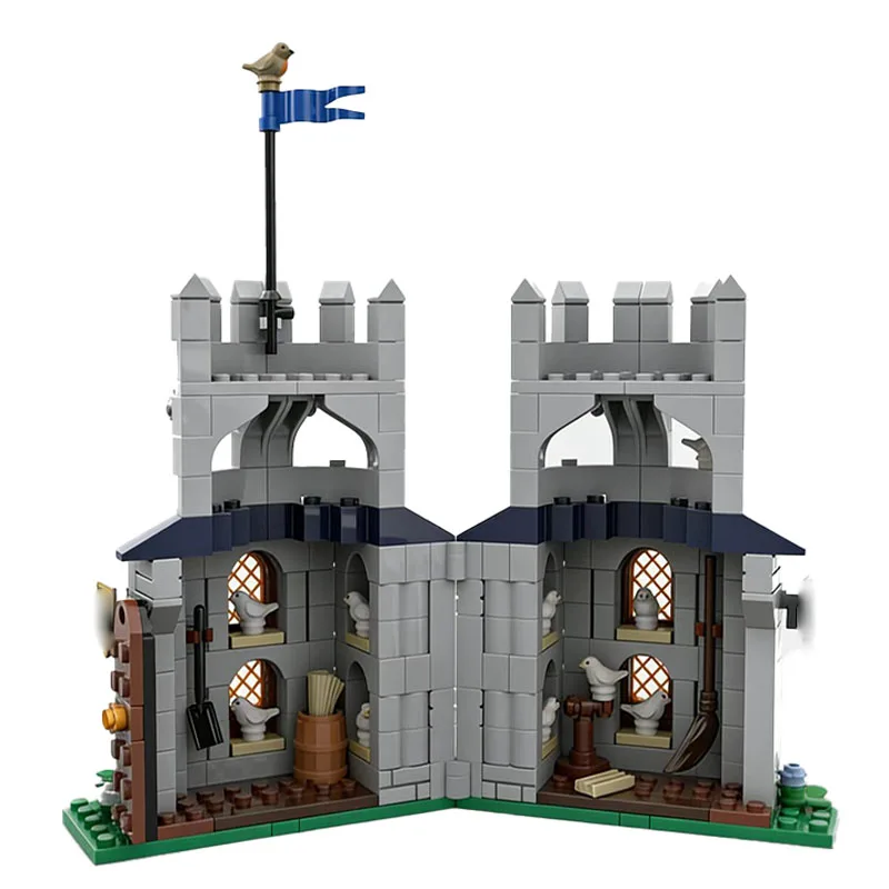 274 PCS Retro Horse Knights Dovecote Intelligence Transmission Castle MOC Building Block Model DIY Toys Children Festival Gifts
274 PCS Retro Horse Knights Dovecote Intelligence Transmission Castle MOC Building Block Model DIY Toys Children Festival Gifts
