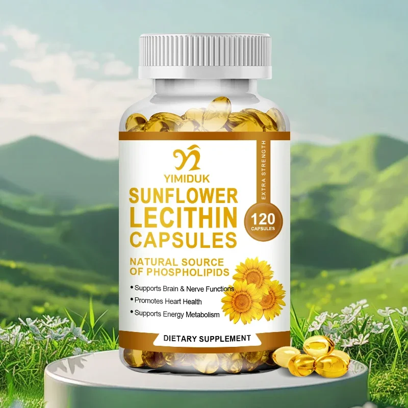 Sunflower Lecithin Capsules Product Promote Cardiovascular Protect The Liver Support Breast Relieve Anxiety
Sunflower Lecithin Capsules Product Promote Cardiovascular Protect The Liver Support Breast Relieve Anxiety