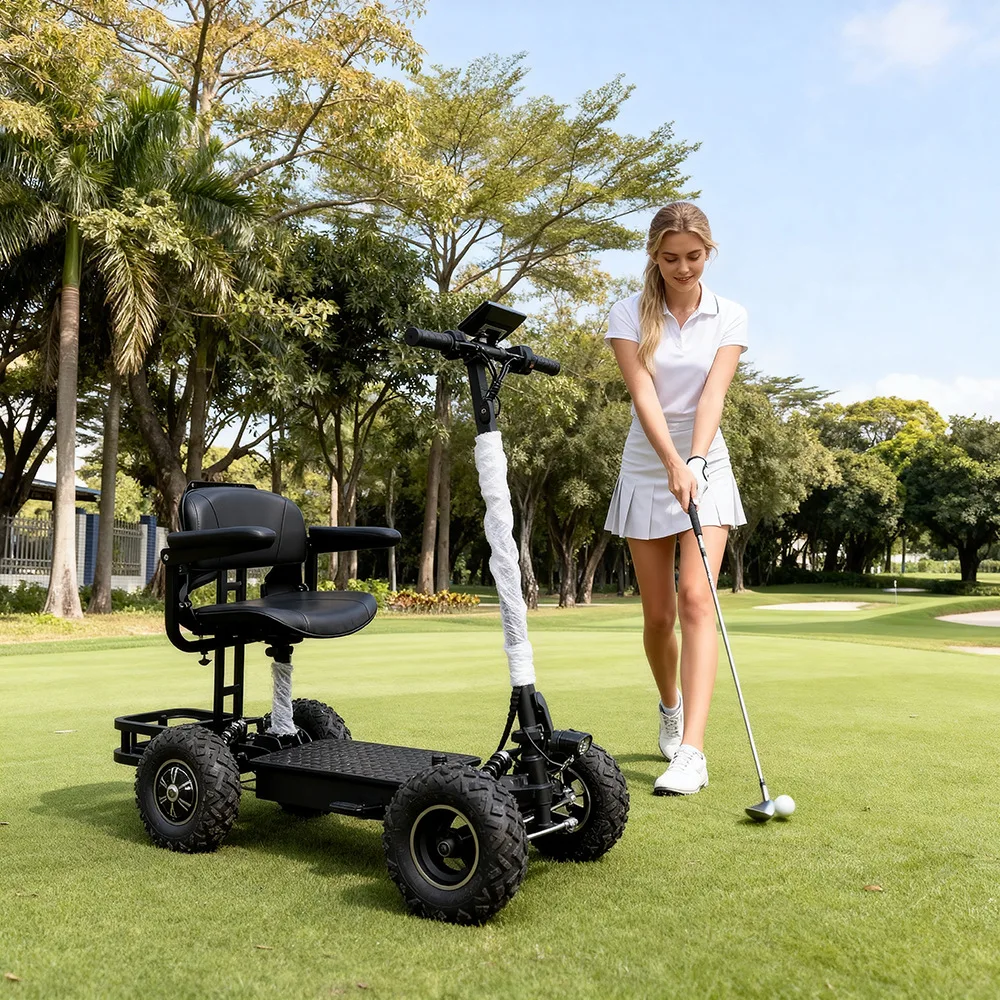 13-Inch Off-Road Tire 4-Wheel Electric Scooter – Dual-Drive Mobility Vehicle for Golf & Senior Use
13-Inch Off-Road Tire 4-Wheel Electric Scooter – Dual-Drive Mobility Vehicle for Golf & Senior Use