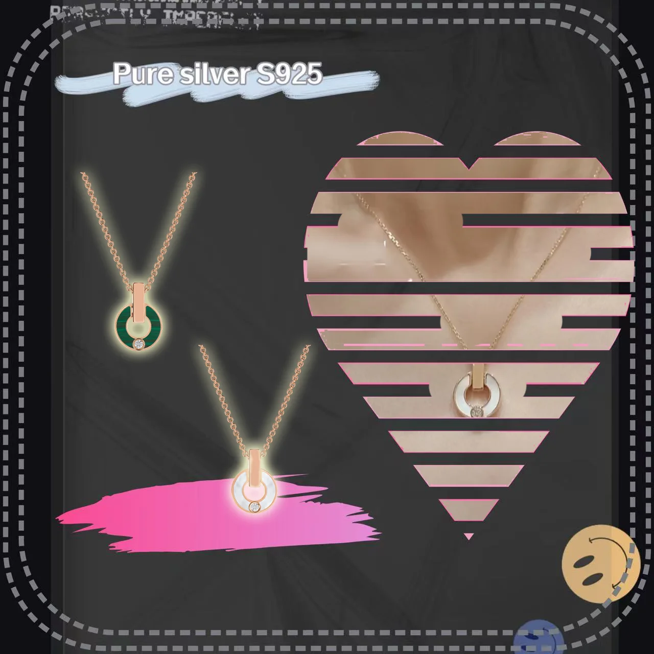Solid silver S925 women's jewelry round cake hollow design necklace for daily wear and matching with best friend gifts
Solid silver S925 women's jewelry round cake hollow design necklace for daily wear and matching with best friend gifts