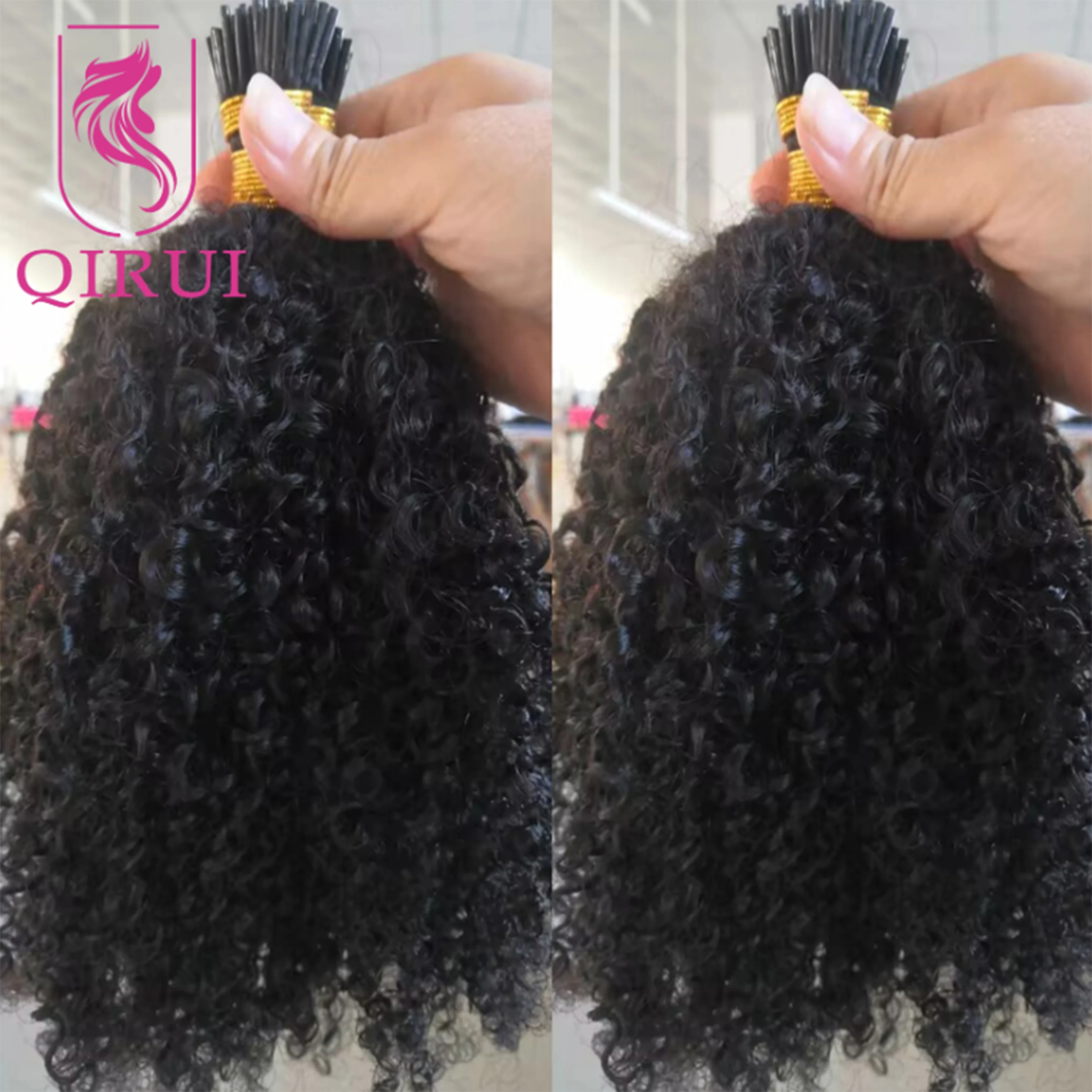 Curly I Tip Human Hair Extensions Brazilian Remy Human Hair Afro Kinky Curly Hair Bundles Fusion Hair Extension Full Head
Curly I Tip Human Hair Extensions Brazilian Remy Human Hair Afro Kinky Curly Hair Bundles Fusion Hair Extension Full Head