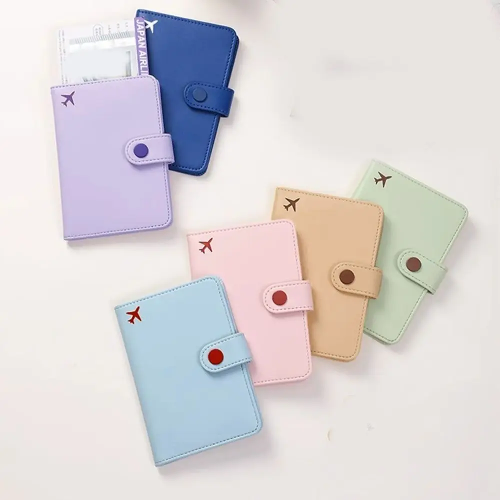 Wallet Passport Storage Bag Solid Color Multi-layer Document Passport Storage Clip Korea Style Anti-theft Passport Holder
Wallet Passport Storage Bag Solid Color Multi-layer Document Passport Storage Clip Korea Style Anti-theft Passport Holder