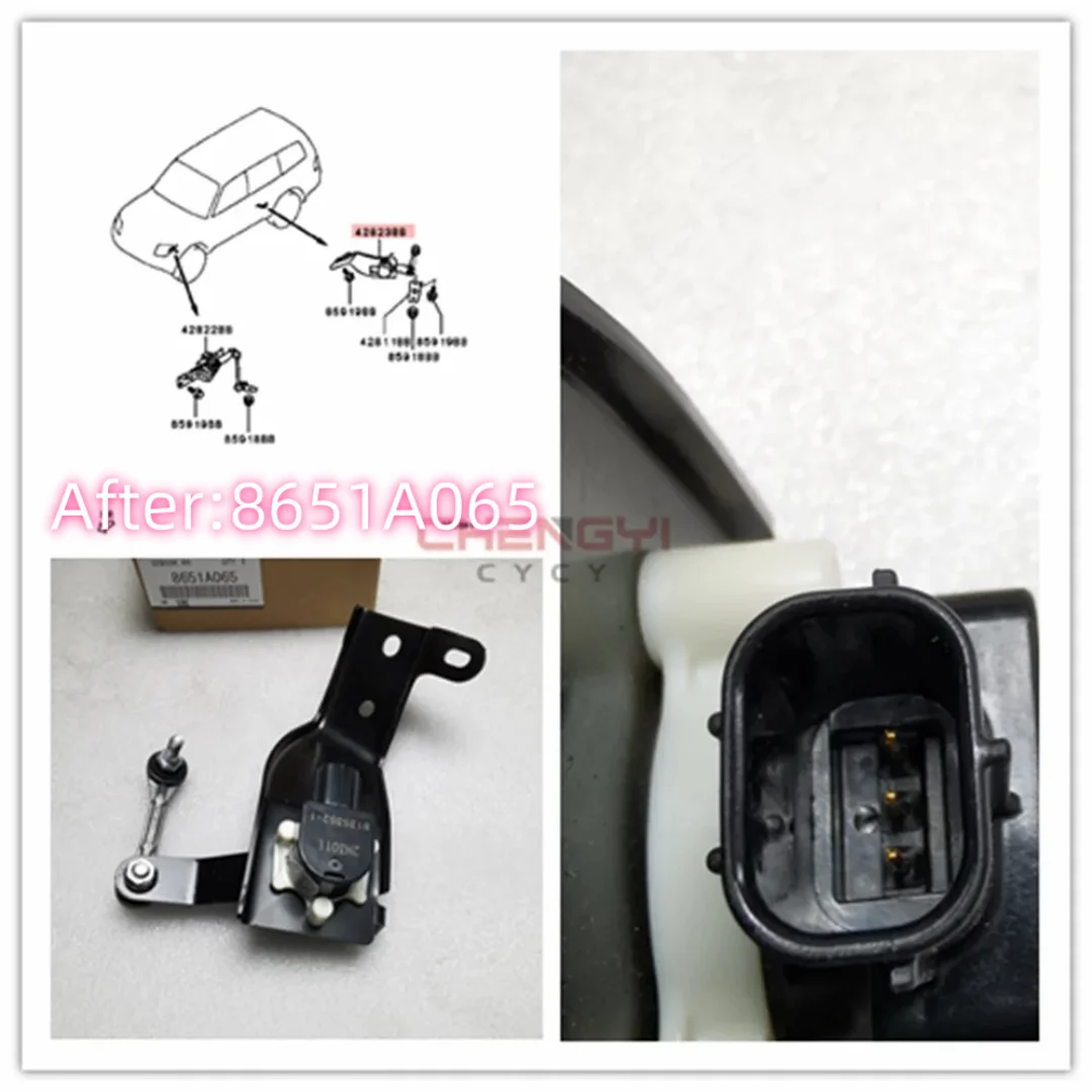 Rear Body Position Height Fit For Pajero Montero V85W V86W V87W V93W V95W V97W V98W 8651A065
Rear Body Position Height Fit For Pajero Montero V85W V86W V87W V93W V95W V97W V98W 8651A065