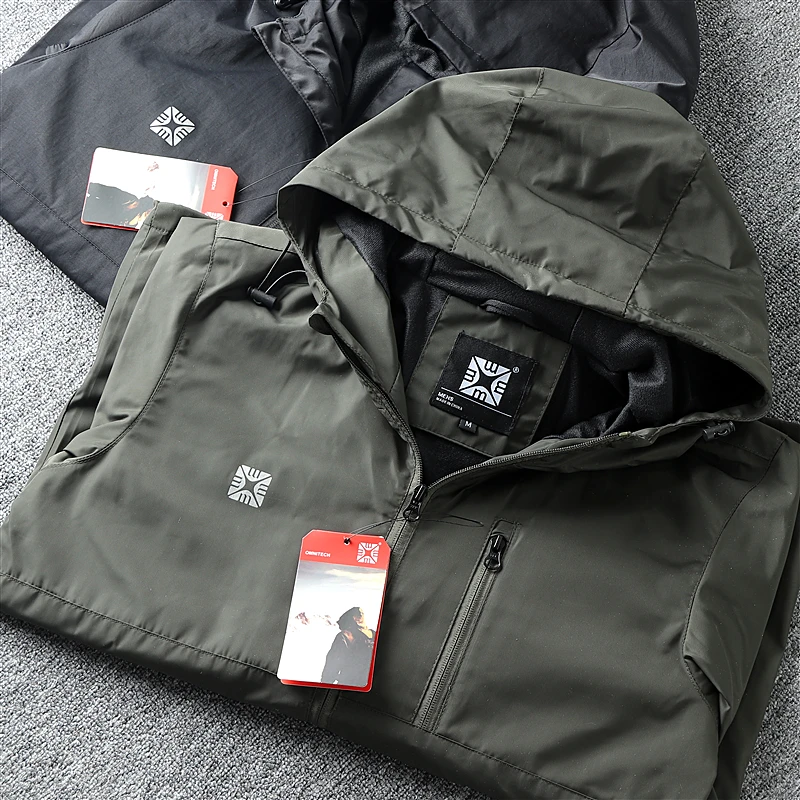 Outdoor Men's Casual Hooded Jacket Waterproof Spring New Style Functional Relax Fit Polyester Fiber Long Sleeve Youth Fashion
Outdoor Men's Casual Hooded Jacket Waterproof Spring New Style Functional Relax Fit Polyester Fiber Long Sleeve Youth Fashion