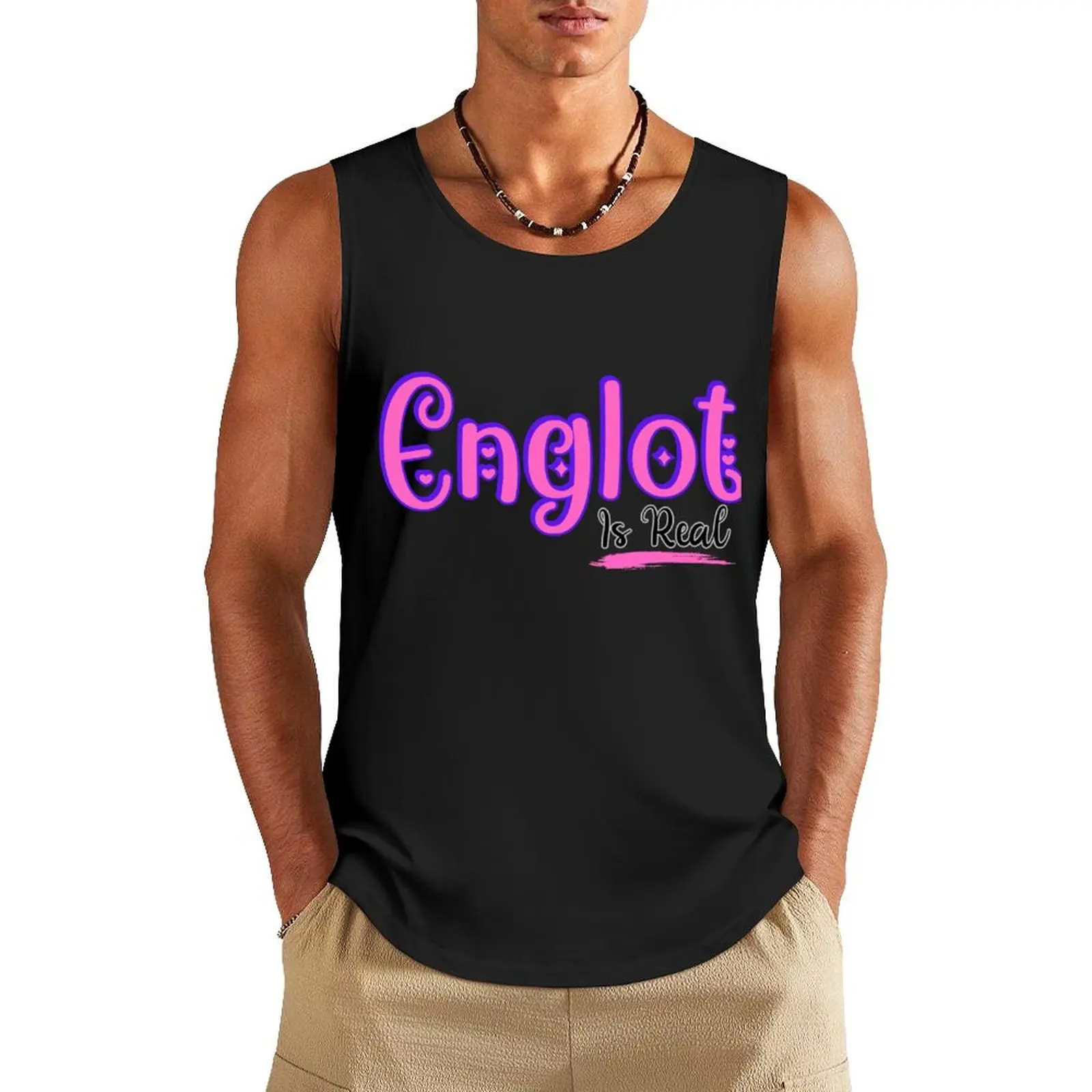 Englot Is Real Tank Top sleeveless t-shirts for men best selling products anime top
Englot Is Real Tank Top sleeveless t-shirts for men best selling products anime top