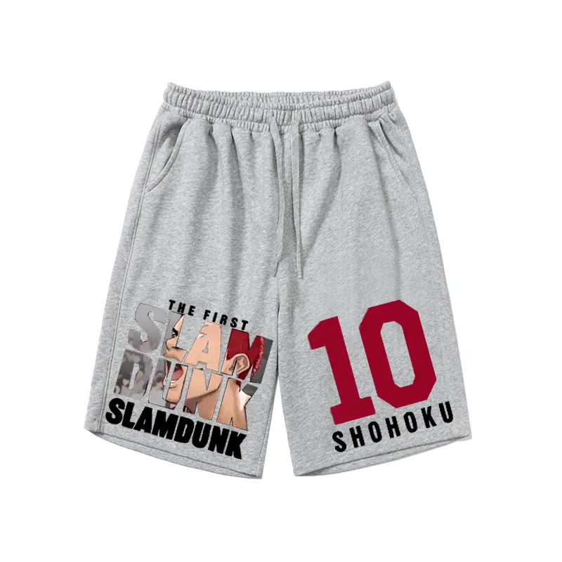 Мужские летние новые модные шорты SLAM DUNK Sakuragi Hanado, аниме-брюки, спортивные повседневные пляжные брюки, свободные мужские повседневные шорты для подростков
Мужские летние новые модные шорты SLAM DUNK Sakuragi Hanado, аниме-брюки, спортивные повседневные пляжные брюки, свободные мужские повседневные шорты для подростков