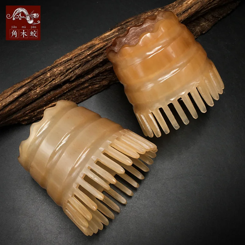 Hornwood White Yak Horn Comb Massage Hair Care Shampoo Brush
Hornwood White Yak Horn Comb Massage Hair Care Shampoo Brush