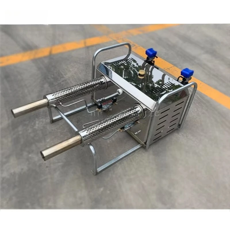 Portable Car Double Barrel Hot Fumigation Smoke Machine Dewormer Dewormer Sprayer
Portable Car Double Barrel Hot Fumigation Smoke Machine Dewormer Dewormer Sprayer