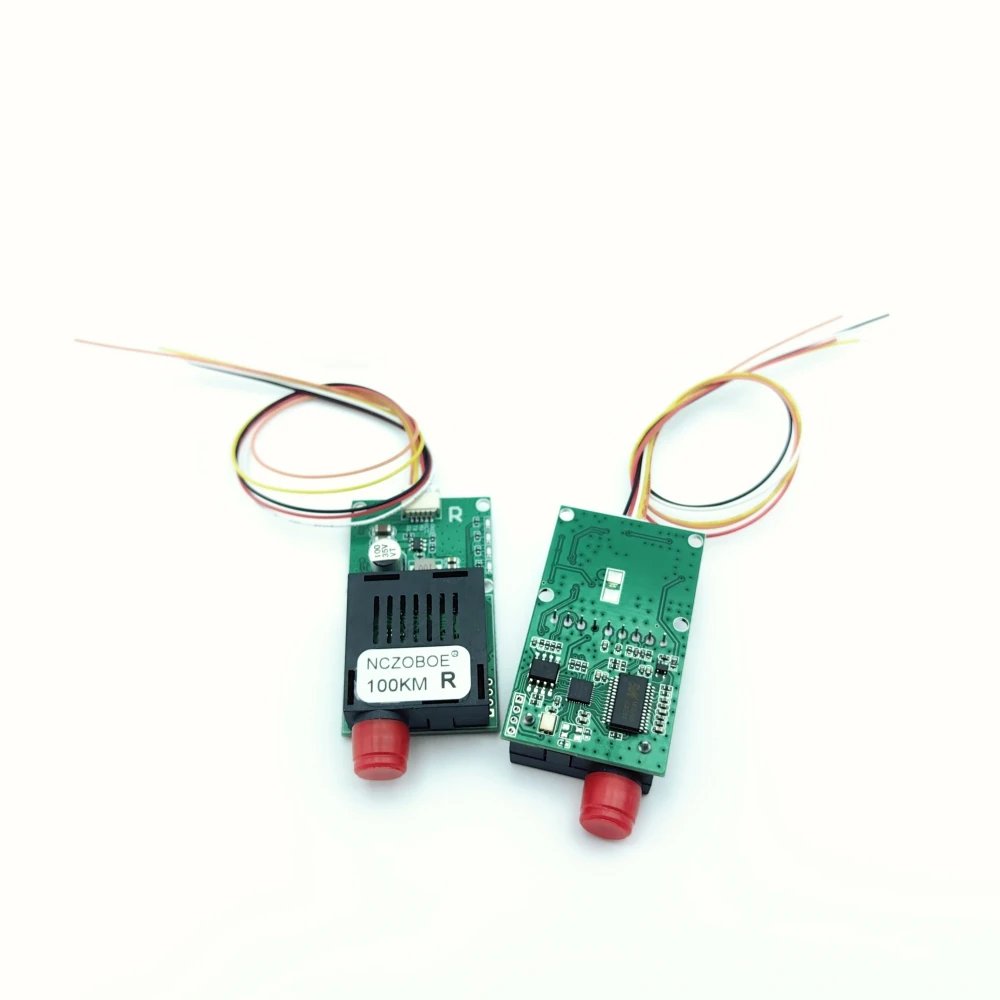 NCZOBOE Sky/Ground TTL Optical Transceiver Module DC 5.5-26V FC RX/TX/AV/VCC/GND Interface for Drones TTL to Fiber Optic Module
NCZOBOE Sky/Ground TTL Optical Transceiver Module DC 5.5-26V FC RX/TX/AV/VCC/GND Interface for Drones TTL to Fiber Optic Module